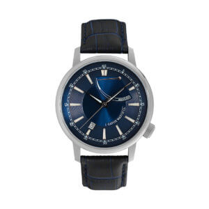 ultima necat blue power reserve watch